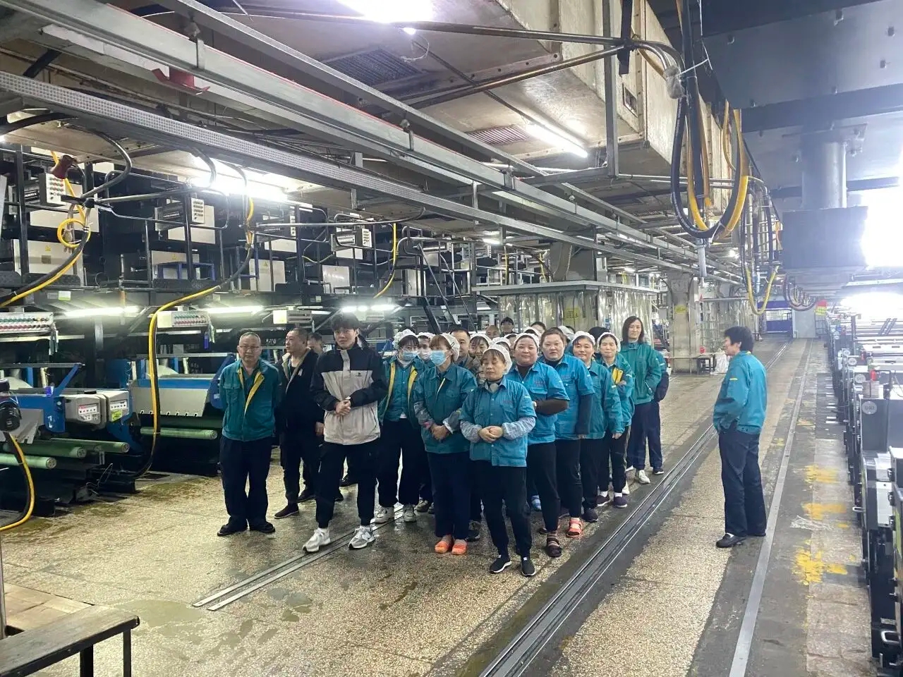 ਚਾਂਗਸ਼ੂ ਪੋਲਿਸਟਰ ਐਮਰਜੈਂਸੀ ਨਿਕਾਸੀ ਡ੍ਰਿਲ ਕਰਦਾ ਹੈ